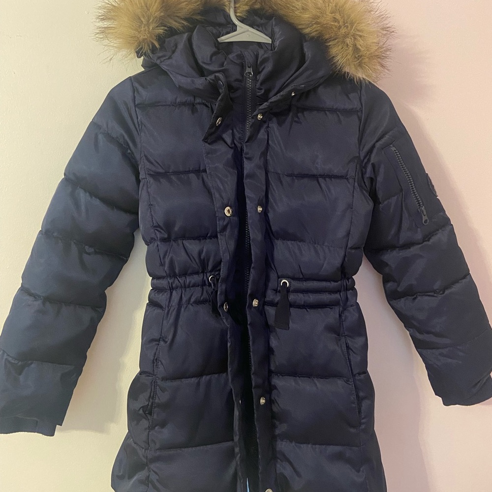 Gap Navy girls heavy winter coat size M